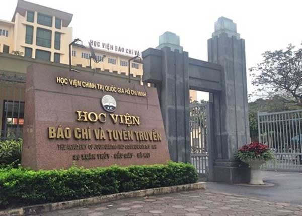 Học viện Báo chí và Tuyên truyền tuyển sinh 2022 bằng 3 phương thức chính.