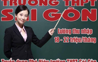 Tuyển dụng Phó Hiệu trưởng Trường Trung học phổ thông Tp Hồ Chí Minh năm 2025