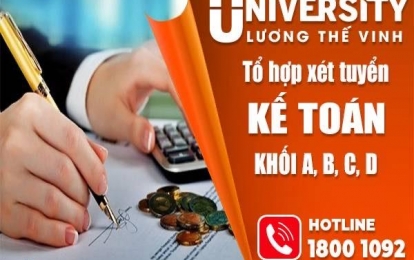 Tuyển sinh Đại học ngành Kế Toán năm 2025 gồm 3 phương thức xét tuyển