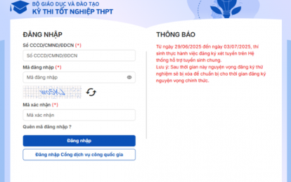 Thí sinh có 5 ngày để đăng ký thử nguyện vọng xét tuyển đại học 2025