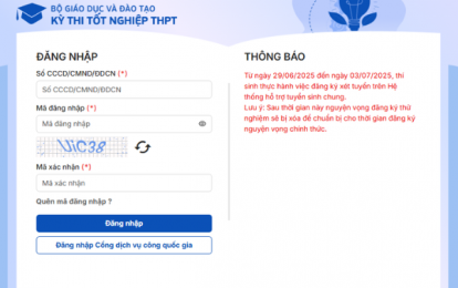 Xét tuyển đại học 2025: Hướng dẫn đăng ký nguyện vọng trên hệ thống