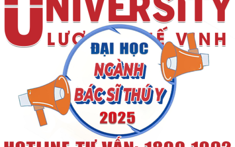 Xét tuyển Đại học ngành Bác sĩ Thú Y hệ chính quy năm 2025
