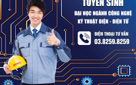 Đại học ngành Kỹ thuật công nghệ Điện – Điện tử đào tạo vừa làm vừa học Online từ xa kết hợp học trực tiếp truyền thống